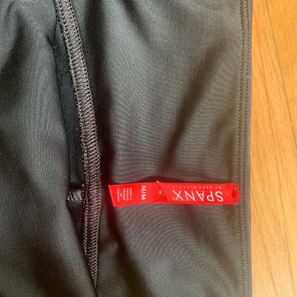 Spanx Faux Leather Leggings Size M - Picture 3 of 4
